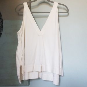 Madewell Cream Sleeveless Top